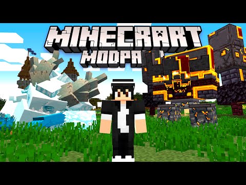 CONHEÇA A NOVA ATUALIZAÇÃO DO MELHOR MODPACK DE AVENTURA DO MINECRAFT - Mineshafts And Monsters