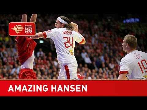 Amazing spin goal! Denmark's Mikkel Hansen defies physics with this shot