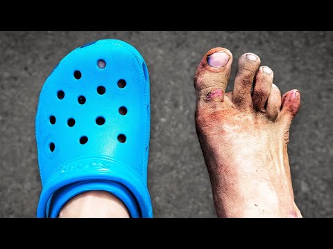 I Ran a Marathon in Crocs