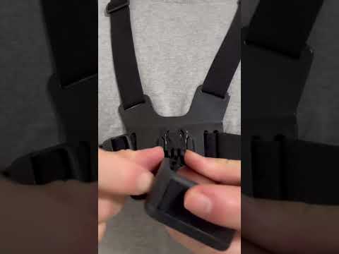 How to use gopro chest strap mount #gopro #goprohero8 #accessories #chest #shorts