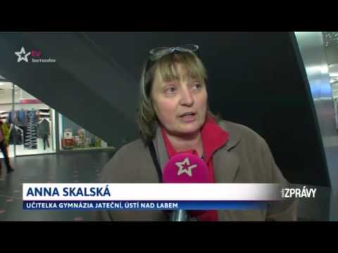 Den dobra - GYMJAT Ústí nad Labem - Zprávy TV Barrandov, 21.12.2015