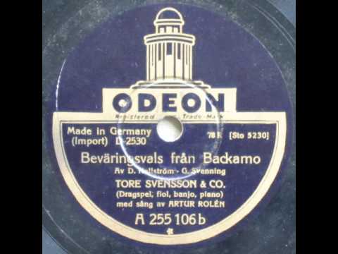 Beväringsvals från Backamo - Tore Svensson 1933