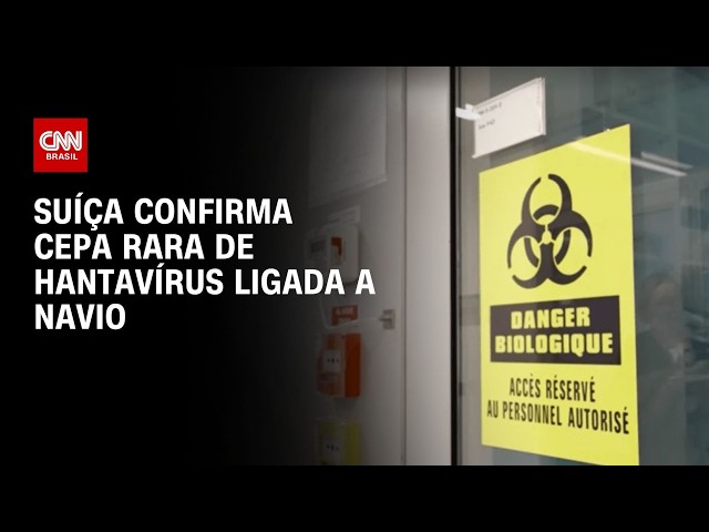 Cruzeiro com hantavírus: Suíça confirma cepa rara ligada ao surto | CNN PRIME TIME