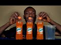 ASMR DRINKING MIRINDA ORANGE FLAVOUR DRINK