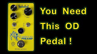 Video thumbnail for Best guitar pedal under $50? Mosky Audio's LM741 OverDrive Preamp Distortion by Motor Rose Music