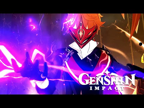 All Tartaglia Childe Cinematic Fight Scenes So Far @ 4K 60ᶠᵖˢ ✔