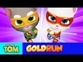 NEW in Talking Tom Gold Run - Superheroes Run Faster (Gameplay)