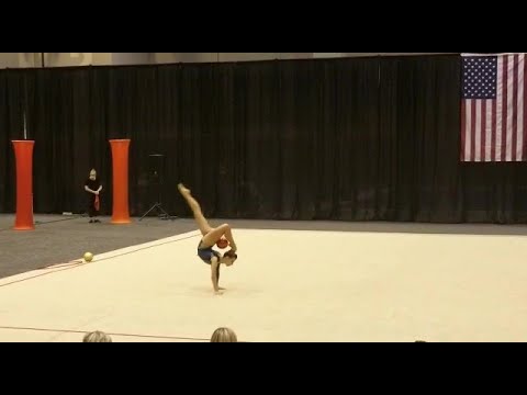 2021 USA National Championship Nicole Herkenhoff Ball Routine