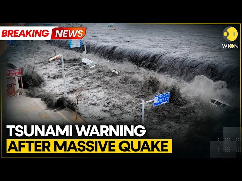 BREAKING: Japan Issues Tsunami Alert as 7.6 Magnitude Earthquake Hits Off Northern Coast | WION