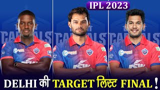 3 Players Delhi Capitals Set To Target In IPL 2023 Auction | DC Target Players | Holder , Dinesh