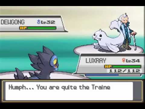 Pokemon Soul Silver Walkthrough 37 - Gym Leader Pryce Battle