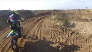 Mols Cross Klub: DAM 6. Afdeling. C-Åben. Andreas Allermann #183 1. Heat