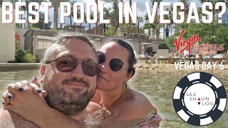 Vegas Day 6 - Does Virgin Have The Best Pool in Vegas | Virgin Las Vegas Resort Stay | CVS Shopping