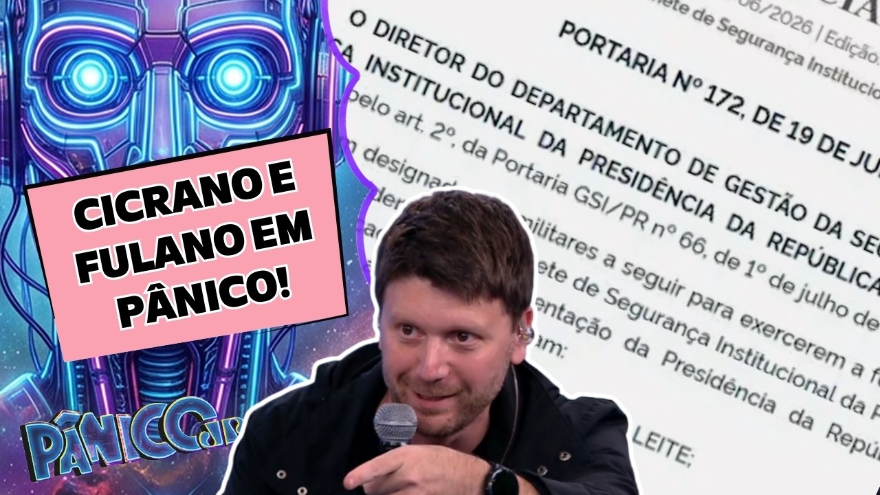 RESENHA ZU E ZUZU: GOVERNO SE SUJA EM PESQUISA, PORTARIA DO CICRANO E ANCELOTTI CURTINDO