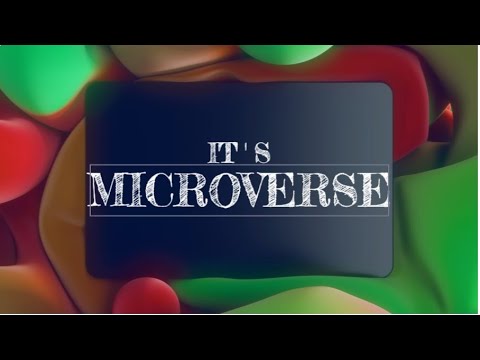 "Into the Microverse: An Organic Cosmos Born from AI"