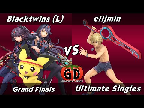 Gourmet Dash #2 - Elijmin (Shulk) vs Blacktwins13 (Pichu) Grand Finals - Ultimate Singles