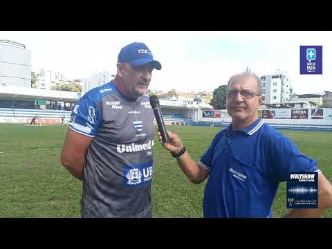 Técnico do Sporte Clube Aymorés fala com exclusividade a nossa equipe.