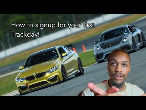 How to sign up for your first Trackday!