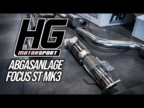 HG Motorsport exhaust system Focus ST MK3 I Vlog#47