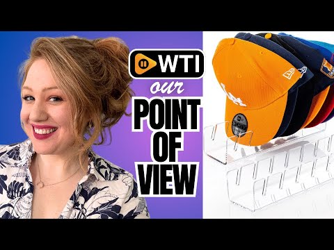 HAYVAN Hat Stand for Baseball Caps 2 Pack No Install - Acrylic Hat Holder Display and Organizer for 14 Baseball Caps for Bedroom - WTI product video review