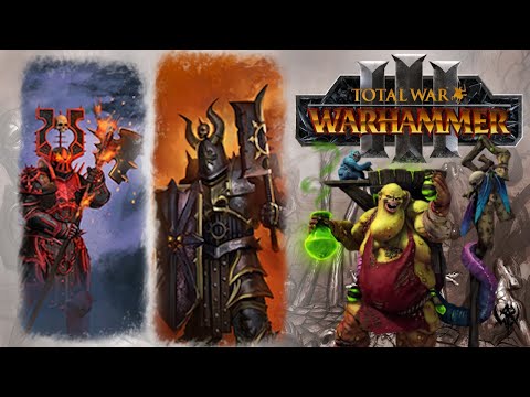 Literally Mass Chosen | Warriors of Chaos vs Tomb Kings - Total War Warhammer 3