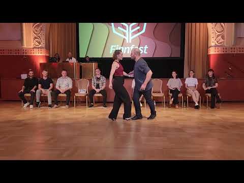 Noah Antebi & Reetta Koivuniemi - 3rd Place Advanced Jack&Jill - Finnfest 2023