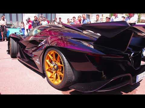2,7 Million $ Apollo IE exhaust sound and revs at TOP MARQUES MONACO