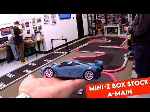 Mini-Z Box Stock A-MAIN with McLaren P1 GTR MR03