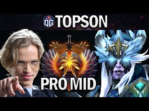 OG.TOPSON DROW RANGER - NEW PRO MID - DOTA 2 7.27 GAMEPLAY