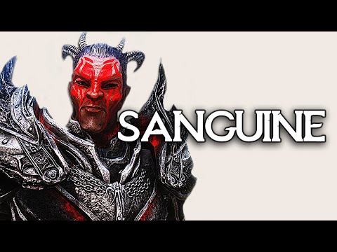 Skyrim: Sanguine = Blood God - Secrets of the Daedric Prince - Elder Scrolls Lore