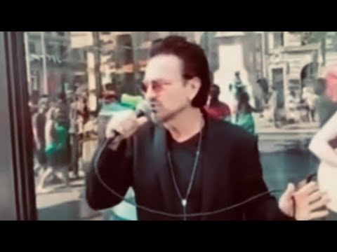 Bono Street Performer Live in Dublin on 7/20/22