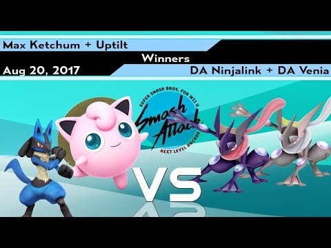 SmashAttack 21 - [Winners] Max Ketchum + Uptilt vs DA Ninjalink + DA Venia
