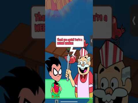 Teeny Titans Grumpy Chip Unlocked For Finding 10 Hot dog