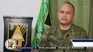 Rebelde patay, 4 na baril narekober sa engkwentro ng 3SF at NPA sa Surigao del Sur