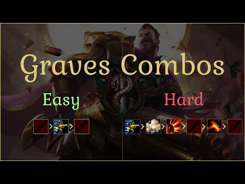 GRAVES COMBOS GUIDE S10 LOL | GRAVES GUIDE LEAGUE OF LEGENDS