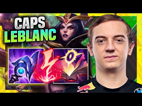 WHEN CAPS PLAYS LEBLANC MID! - G2 Caps Plays Leblanc Mid vs Akali! | Season 11