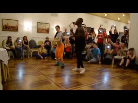 Fredyclan Garcia Batista (Cuba) та Alena Sorokina (МК на FOLK FEST "CUBA SI" 2015 )