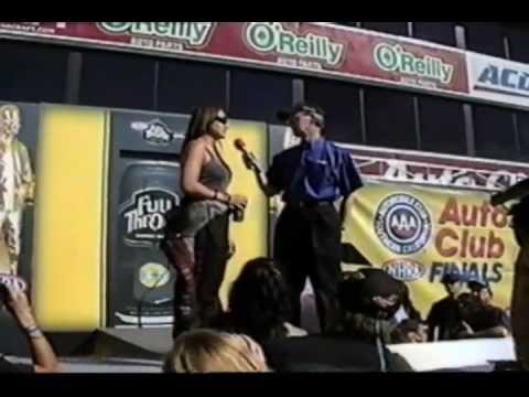 John and Ashley Force Winter Nationals 2010