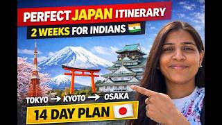 How to Plan a 2 Week Japan Trip from India 🇯🇵 (Cost, Visa &amp;amp; Stay)