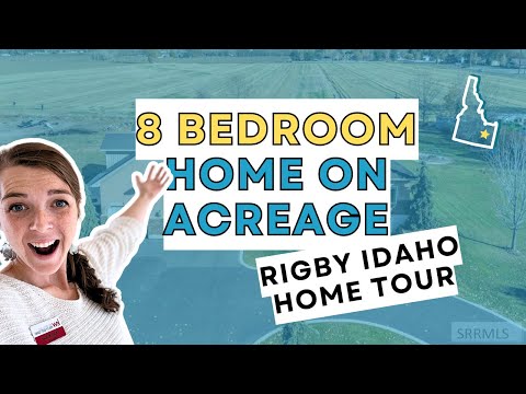 8 BEDROOM HOME ON 1.21 ACRES | RIGBY HOME TOUR | LIFE IN IDAHO