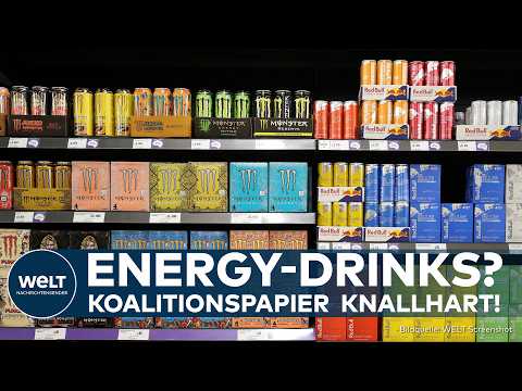 DEUTSCHLAND: Energy-Drinks bald ab 18 Jahren? SPD und Union planen knallharte Beschränkung!