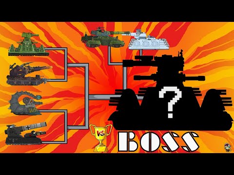 Compare Power ⚔️GUARD KV-44, RATTE SLEDGEHAMMER, ICE DORIAN, GT-44 ⚔️ Cartoons about tanks