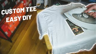 How to Put ANY Image on a Tee Shirt! (EASY DIY)