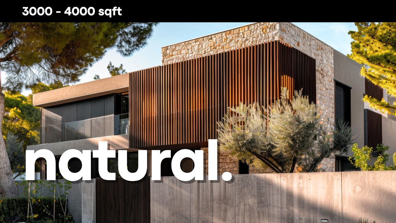 Bringing Rustic Mediterranean-Style to Modern Home With Minimalist Garden Idea