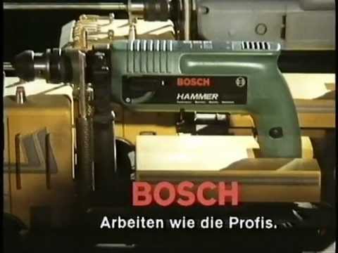 Bosch-Hammer Werbung 1988