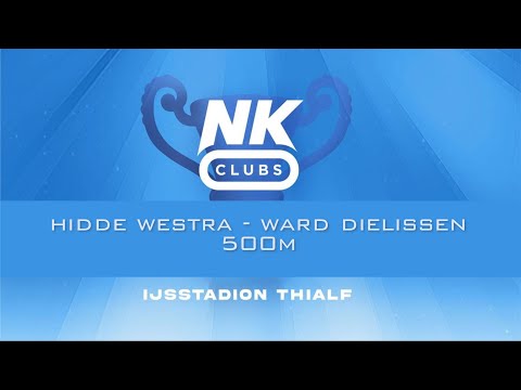 Hidde Westra - Ward Dielissen 500m NK Clubs 2023