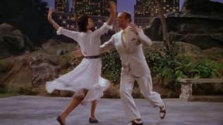 Сид Чарисс и Фред Астер   танец в темноте