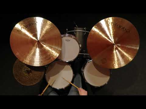 Istanbul Agop Traditional Crash Ride Cymbal 22" 2414 grams CR22
