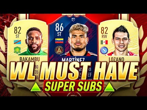 FIFA 20 BEST CHEAP SUPER SUBS FOR FUT CHAMPIONS