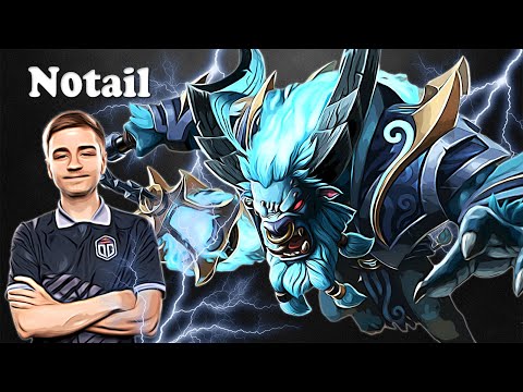 Notail - Spirit Breaker Support | Dota 2 7.28b Gameplay